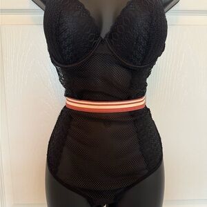 Black One Piece Bodysuit